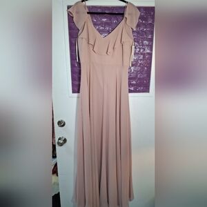 Jenny Yoo Collection Mila Dress NWTs Size 12 Dusty Rose Pink Flowy Formal
